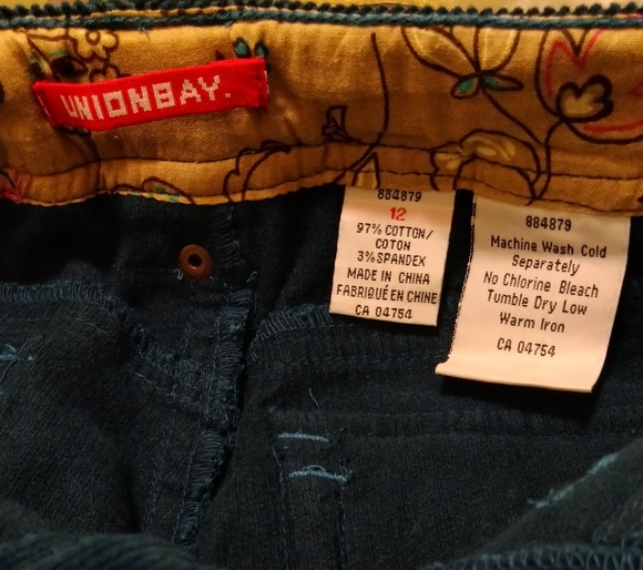 Union Bay (12) corduroy jeans - NWOT - Picture 4 of 7